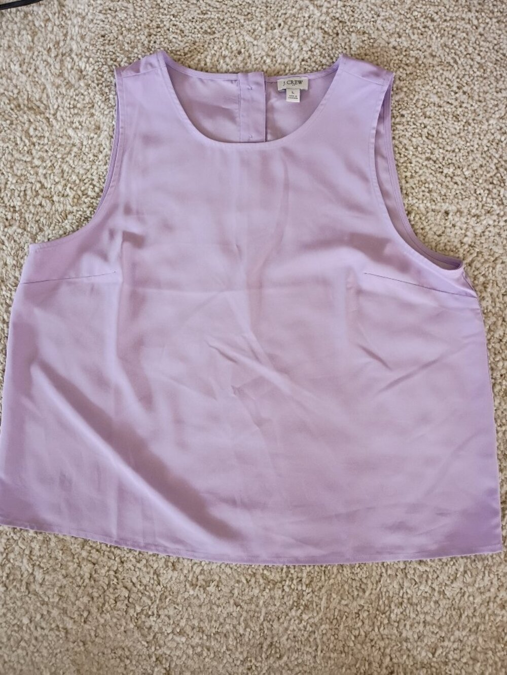 Lavendar JCrew Factory Shell Top